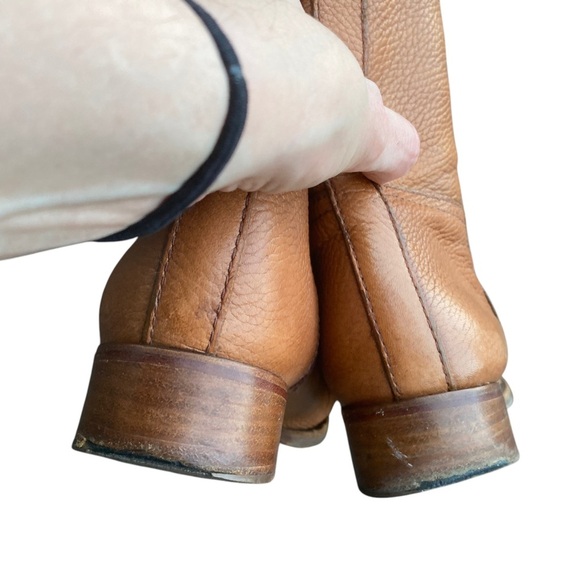 Tory Burch Tan Heeled Boots - Picture 6 of 12